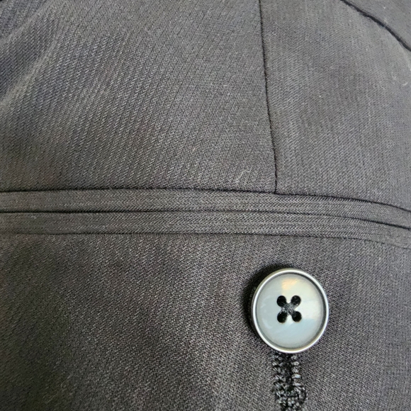 Calvin Klein Black Dress Pants Formal Straight Leg - Picture 6 of 7